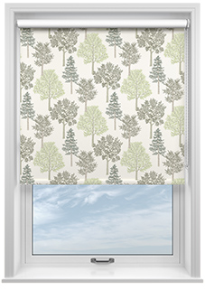 Coppice, Olive - Twist&Fit Roller Blind